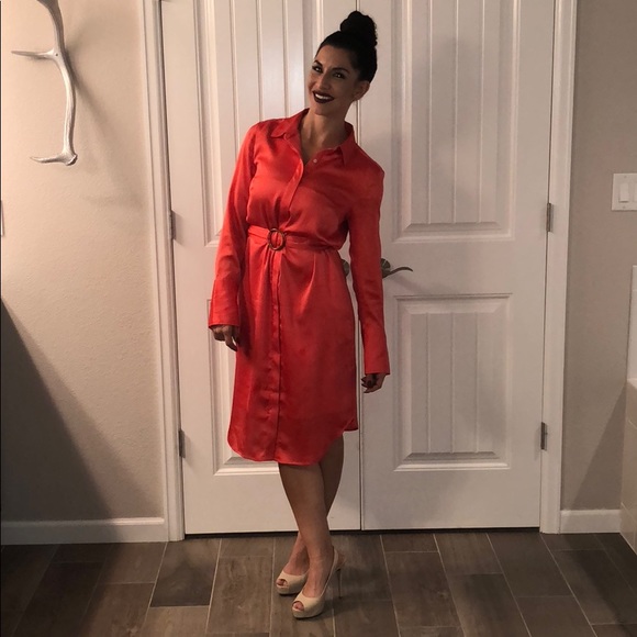Banana Republic, size S, Salmon colored dress - Picture 2 of 8